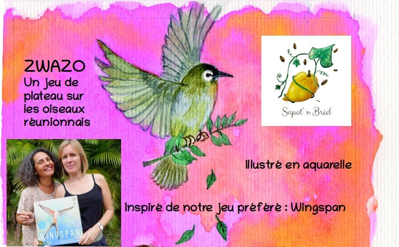 Image d'illustration pour : ZWAZO : un jeu coopératif sur la beauté et diversité des oiseaux de La Réunion Image d'illustration pour : ZWAZO : un jeu coopératif sur la beauté et diversité des oiseaux de La Réunion