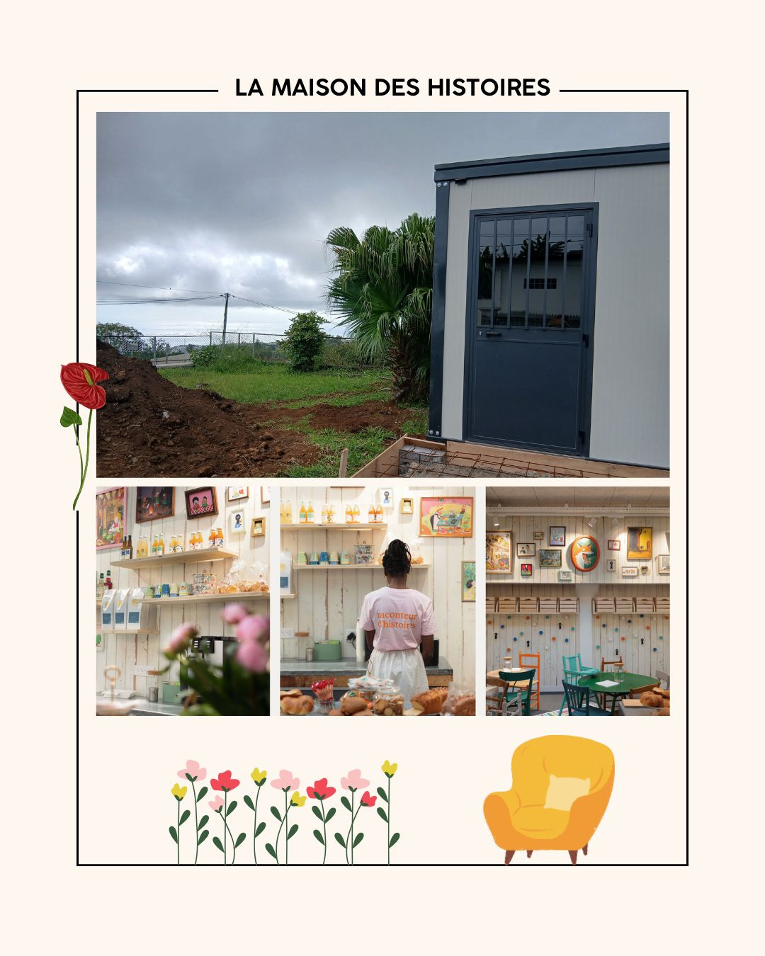 Image d'illustration pour : Maison des histoires - café librairie et tiers-lieu citoyen