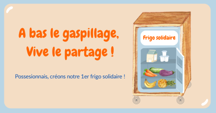 Image d'illustration pour : Un frigo solidaire à la Possession