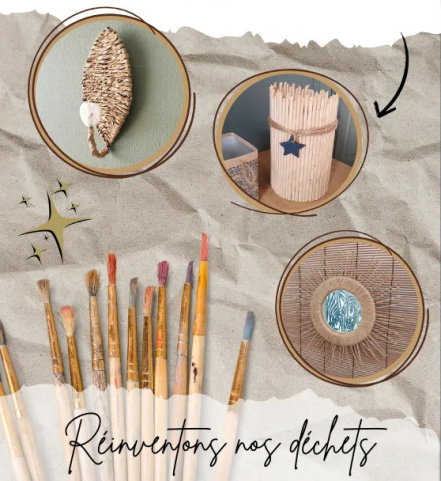 Image d'illustration pour : Créer sans acheter – Ateliers de fabrication avec matériaux de réemploi Image d'illustration pour : Créer sans acheter – Ateliers de fabrication avec matériaux de réemploi